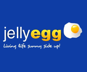 Jelly egg logo