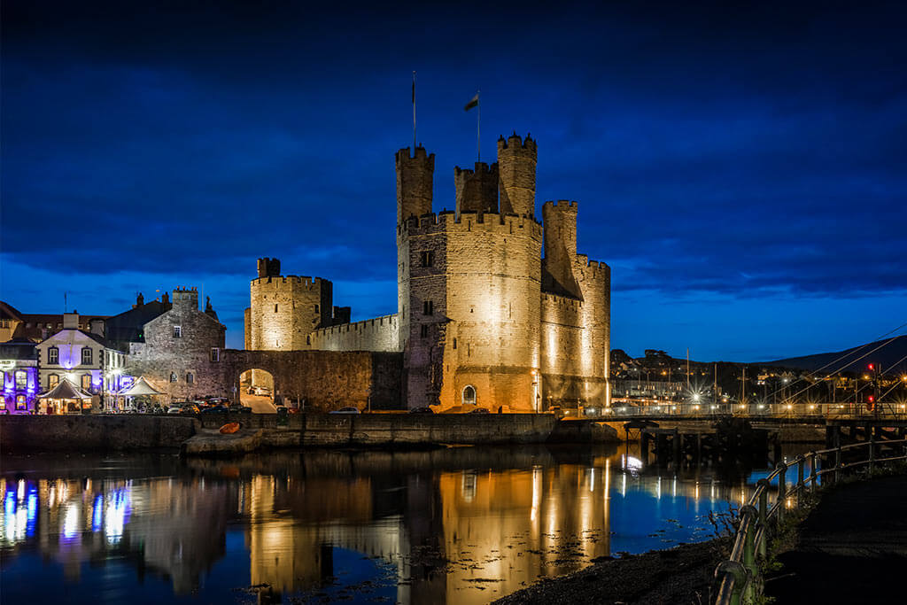 Caernarfon town WiFi Telemat